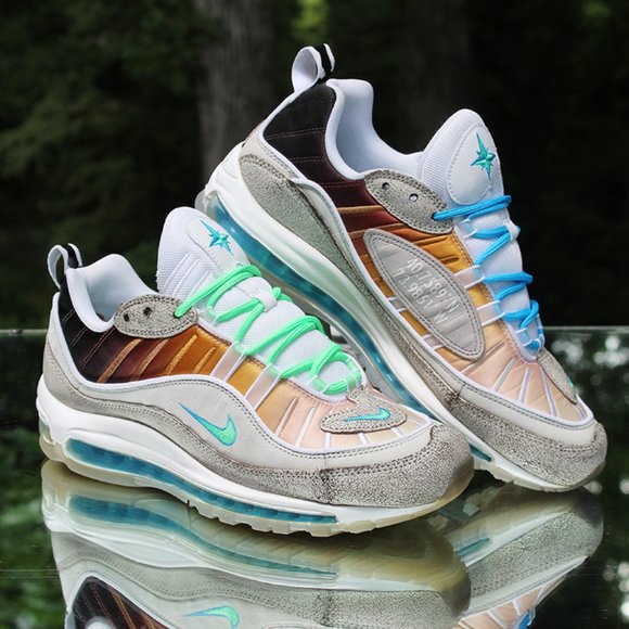 Nike Air Max 98 On Air NYC LA Mezcla Men’s Size 9 - Picture 3 of 12